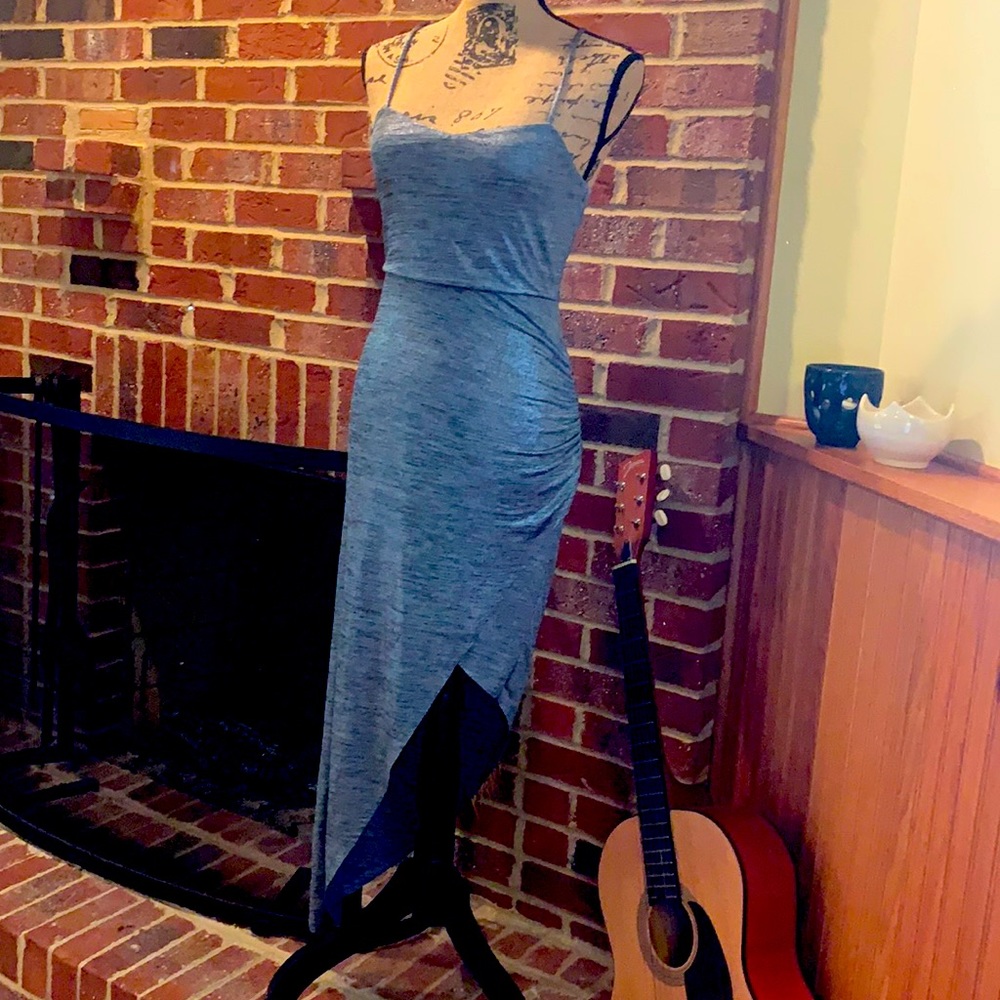 BCBG generation metallic slip dress.  Size XS